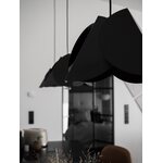 Sessak Lighting Lehmus design-riippuvalaisin mattavalkoinen