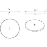 Sisäkansi valurauta 500 kehykselle 445mm NV60081