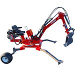 Timco ATV-570R 360 astetta pyörivä kaivuulaite 15hp moottorilla ja 30cm kauhalla