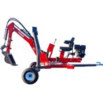 Timco ATV-570R 360 astetta pyörivä kaivuulaite 15hp moottorilla ja 30cm kauhalla