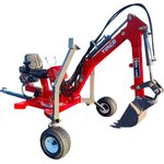 Timco ATV-570R 360 astetta pyörivä kaivuulaite 15hp moottorilla ja 30cm kauhalla