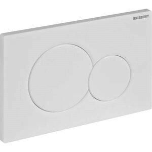 Geberit Huuhtelupainike Sigma 01 valkoinen korkea