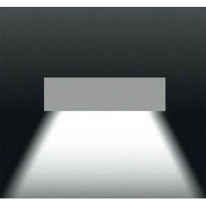 Airam Seinävalaisin ulko Line Single led 4000K valkoinen