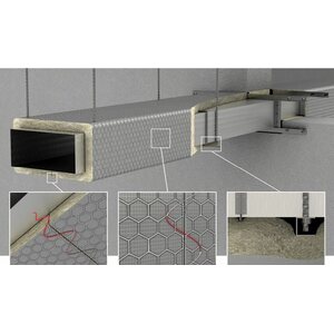 Rockwool Paloverkkomatto 60mm Conlit FM Balu EI30 3,2m2