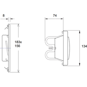 FläktWoods Saneerausventtiili Fläktwoods Cleanvent SAV 100mm