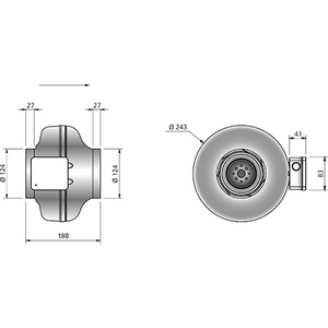 Kanavapuhallin CK-125C