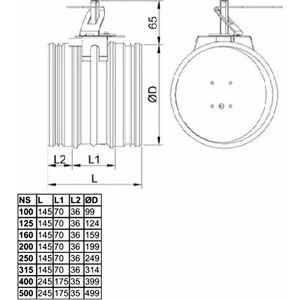 Halton Sulkupelti Halton PTS/A 160mm