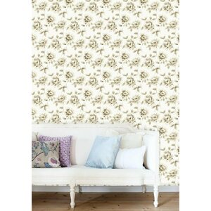 Tapetit.fi Tapetti Ginger - Kukka beige