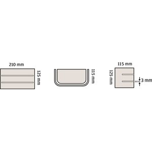 Ketonen Saunavalaisin Raita koivu E27 60W TA 25 C