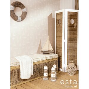Tapetit.fi Regatta Crew- Purjeveneet tapetti beige