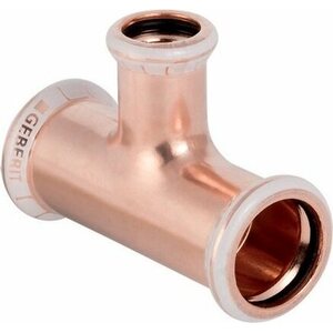 Geberit Puristus T-supistusyhde kupari Mapress 28x15x28mm