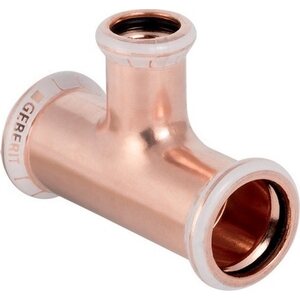 Geberit Puristus T-supistusyhde kupari Mapress 35x18x35mm