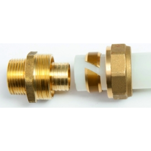 Hela Pex-liitin UK Hela 3/4x25x2,3 PN6 lämpöjohtoputkelle