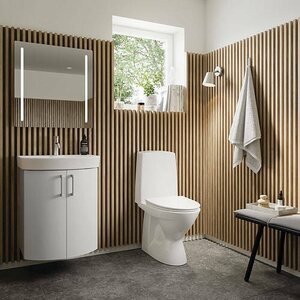 IDO WC-istuin IDO Glow 60 ilman kiinnitysreikiä 2-H
