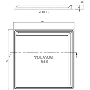 Tulvari Suojakaukalo 650 lämpöpumpulle