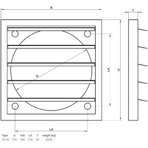 Systemair Sälesuljin VK 30