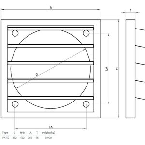 Systemair Sälesuljin VK 40