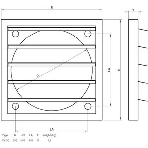 Systemair Sälesuljin VK 50