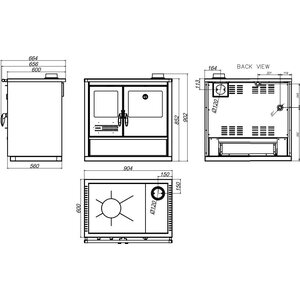 Puuliesi North Eco RST 9kW oikea