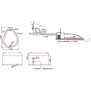 Pipelife Harmaavesisuodatin Pisara