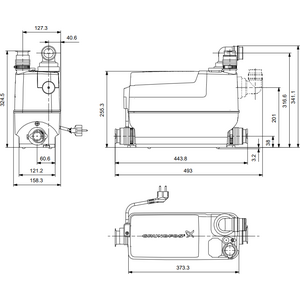 Grundfos Harmaavesipumppaamo Sololift2 C-3
