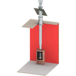 Jeremias Savupiipun jatko 1m 150mm RST