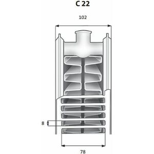 Purmo Lämmityspatteri Compact C22 korkeus 600mm, pituus 3000mm