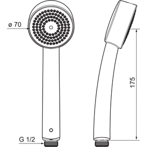 Oras Käsisuihku Apollo Eco 252022 kromi