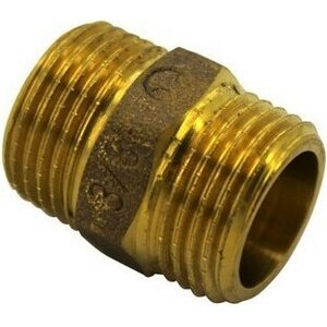 Kaksoisnippa messinki 1 1/2"