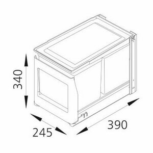 Stala Jätelajittelu EkoLine EKO-2PK