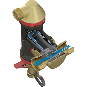 Flamco Ilman- ja lianpoistaja Flamcovent Clean Smart 1 1/4"