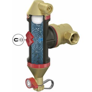 Flamco Ilman- ja lianpoistaja Flamcovent Clean Smart 1 1/2"