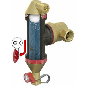 Flamco Ilman- ja lianpoistaja Flamcovent Clean Smart 1 1/2"