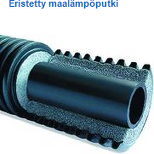Uponor Maalämpöputki eristetty porakaivo 40x2,4/68mm (100M)