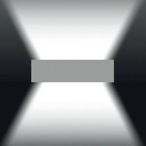 Airam Seinävalaisin ulko Line Double led 4000K valkoinen