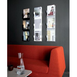 Inno AD Case esiteteline esitteille tai lehdille, Black matte
