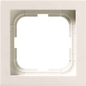 ABB Peitelevy Impressivo 1-osainen/IP21/85mm valkoinen