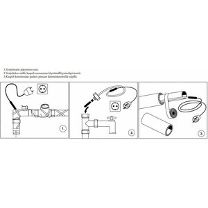 Nexans Sulanapitokaapeli Defrost Water Kit 50m 550W juomavesi 11W/m itsesäätyvä