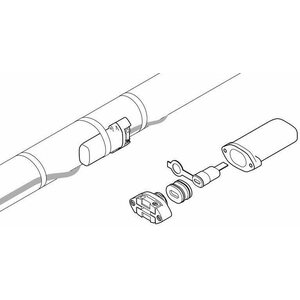 Raychem Loppupääte E-150 EX Itsesäätyvät lämpökaapelit