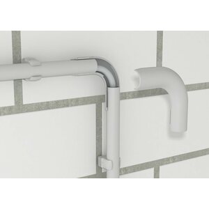 OBO Bettermann Jatkomuhvi muovia Quick-pipe valkoinen M25
