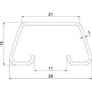 Meka Kaapelihylly KS20-200 L=3000mm
