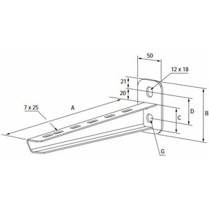 Meka Seinäkannatin Meka VK-150 F=2 KN