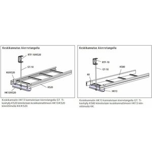 Meka Keskikannake tikashylly Meka HST HK13-216