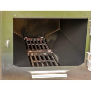 Koriks-Fiiber Kylpytynnyrikärry 1600L lasikuitualtaalla 30kW kamiinaalla