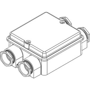 Selcast Jakorasia IP67 83 x 88 mm Silum. 4-haarainen