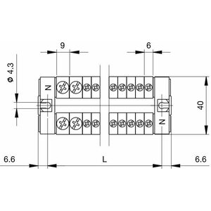Ensto Nollakisko Ensto Cu 2x(1x16mm2 + 7x6mm2)