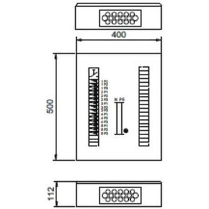 ABB Ryhmäkeskus RY5E15U 50A ilman VVSK IP34