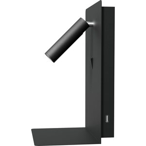 Valaisin Grönlund Shelf Spot USB-seinävalaisin musta