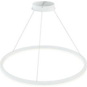 Valaisin Grönlund Kattovalaisin Layer 1 LED, matta valkoinen, ø 80 cm