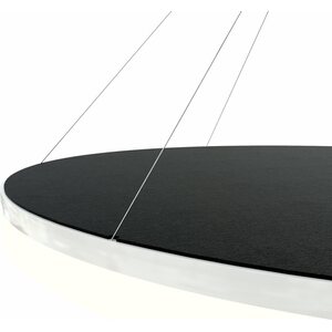 Valaisin Grönlund Kattovalaisin Acoustic Circulo Ø120cm SMD LED 110W 3000K Musta